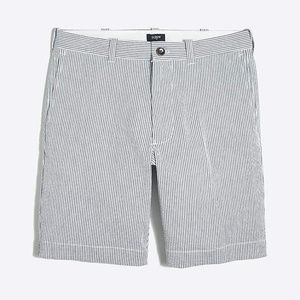 JCrew - Seersucker Gramercy Shorts